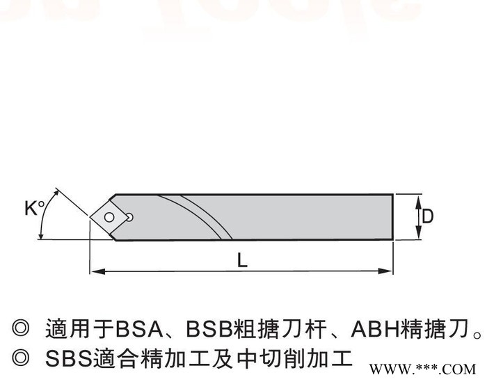 SBS舍弃式搪孔刀铣床加工中心CNC数控刀具图3