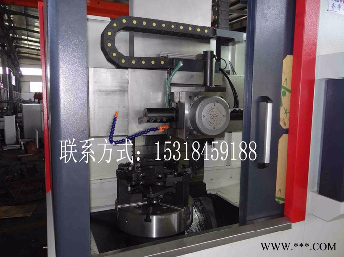 650多功能立式数控车床价格 强力切削数控立式车床 新代系统数控立式车床价格 台湾上银线规立式数控车床齐鲁精机图2
