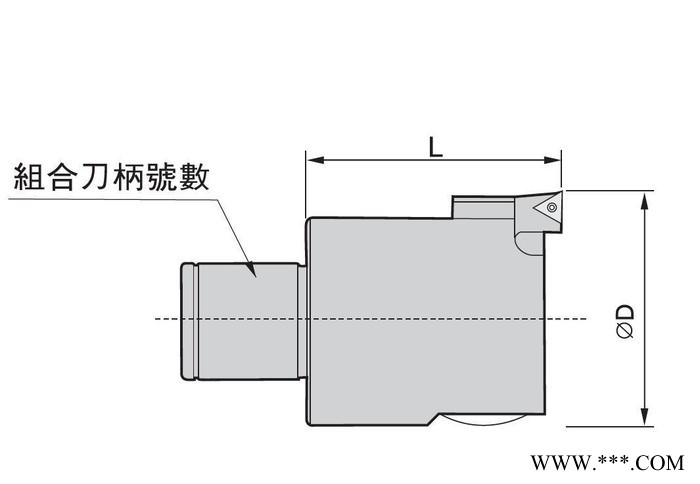 CBH微调搪头数控铣床加工中心CNC数控刀具图2
