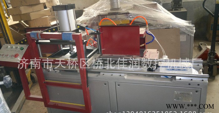 铝门窗设备，铝型材中型排料端面铣床、铝型材铣榫机幕墙设备图3