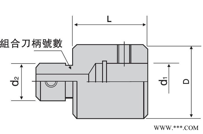 等径搪刀延长杆数控铣床加工中心CNC数控刀具图2