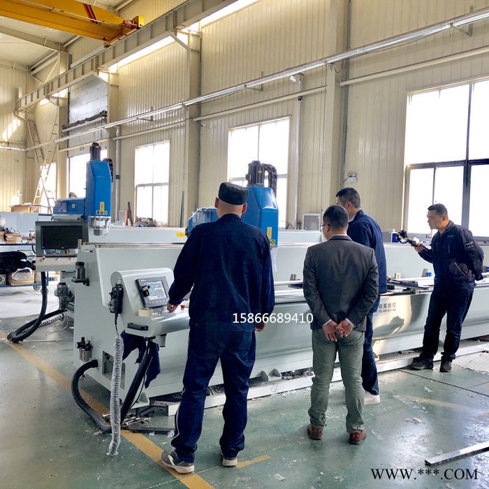 山东 明美SKX3-CNC-6000 铝型材加工设备 铝型材数控钻铣床 铝型材加工中心 适用于铝合金型材钻铣加工图4