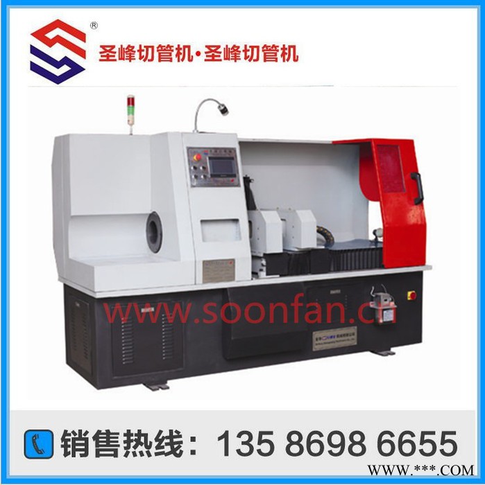 CQ80反车式车床，旋转刀工件不动方便切管图8