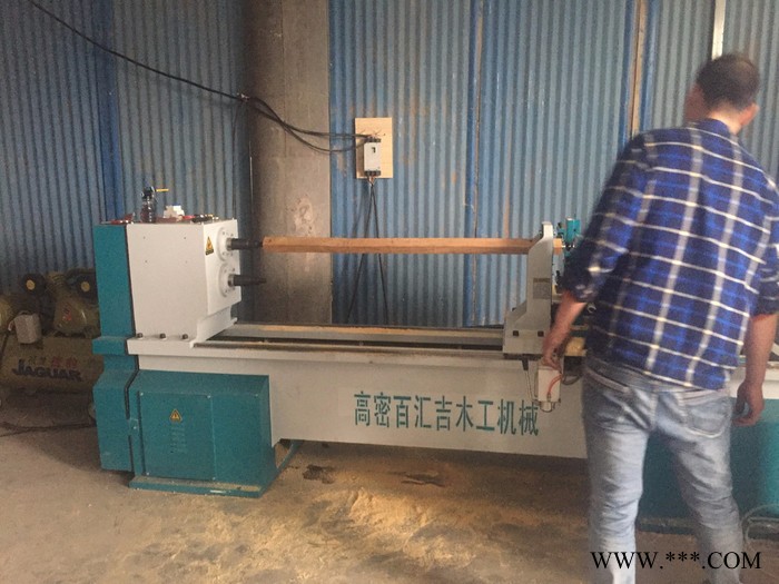 供应百汇吉BHJ双轴四刀数控木工车床图2