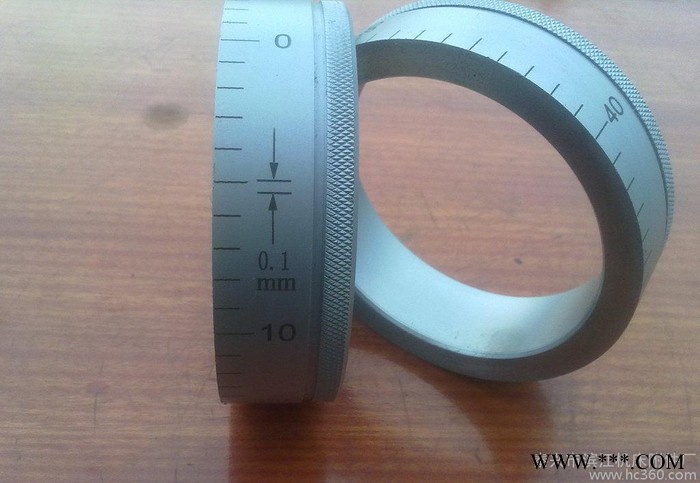 车床刻度盘  生产**机床金属刻度盘图3
