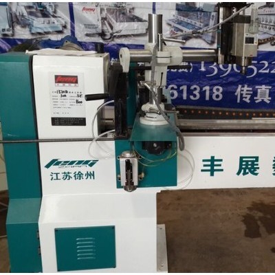 **供应 丰展CW-1520D-3三轴单轴双刀螺纹雕刻一体机 数控木工车床立体雕刻机 木工数控车床厂家