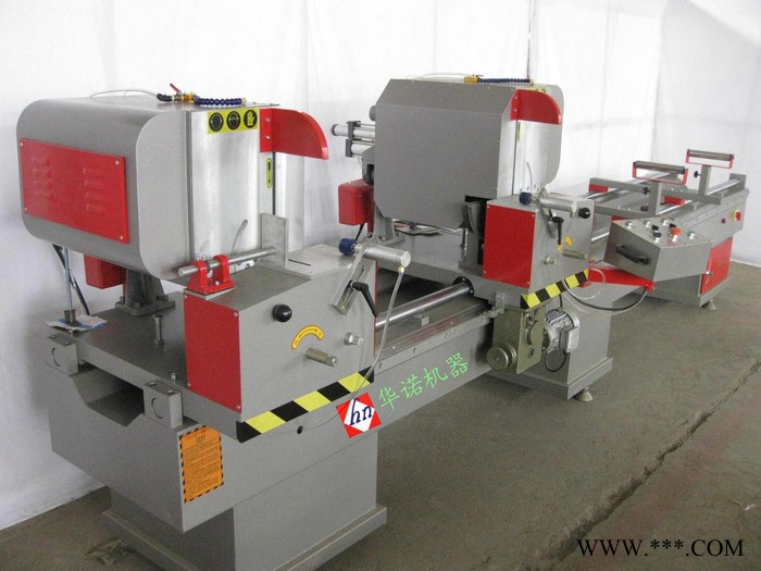 华诺数控LXD-250铣床。铝门窗端面铣床报价，断桥铝门窗制作加工机械图3