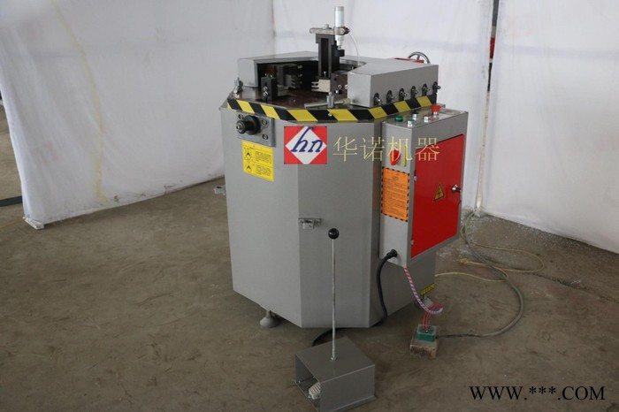 华诺数控LXD-250铣床。铝门窗端面铣床报价，断桥铝门窗制作加工机械图2