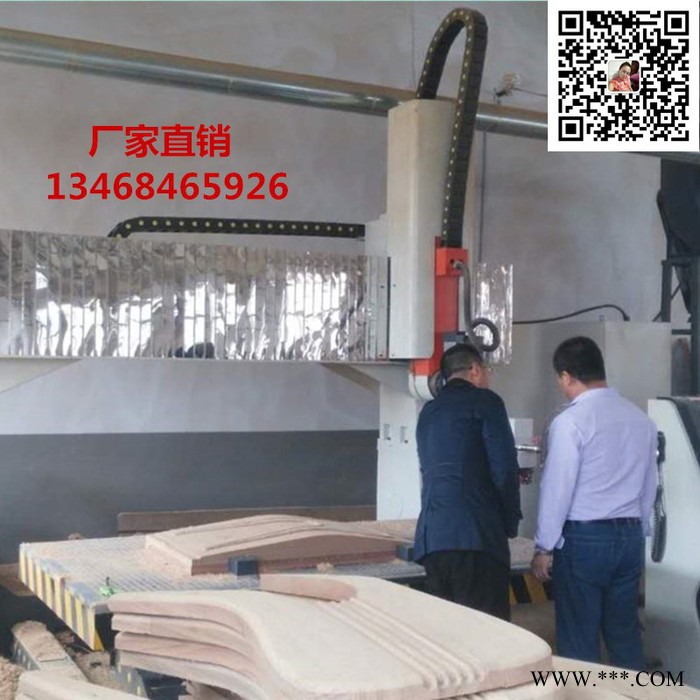 山东数控木工加工中心 全自动数控加工中心机床 三轴实木立卧加工中心厂家 重型龙门铣床图2