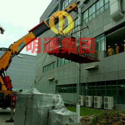 设备搬运龙门铣床、双面铣床卸车搬运、转车间作业