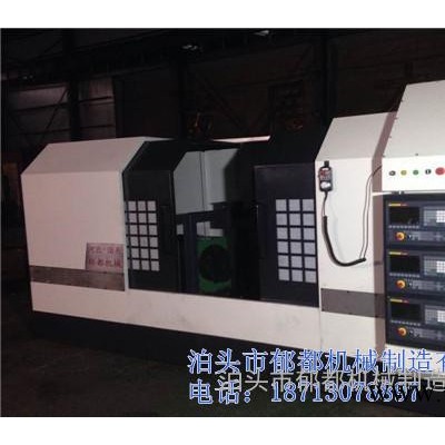 郁都三面数控铣床，铸钢阀门机床