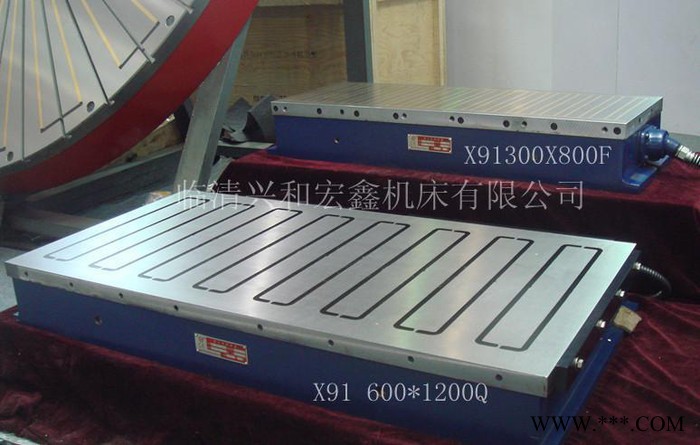 【运河牌】龙门铣床用强力电磁吸盘X91 800X1500图2