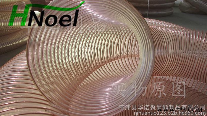 供应浙江木工机械吸尘管砂光机封边机铣床吸尘软管工业粉尘伸缩耐磨pu管图3