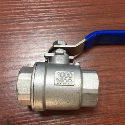 304不锈钢Q11F-16P高温二片式球阀耐温蒸汽两片式内螺纹丝扣球阀图3