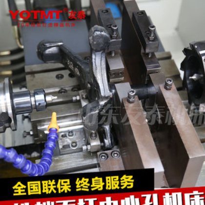 直径15-60mm中小轴件加工专用机床ZK8205-300铣端面打中心孔机床图3