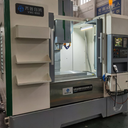 VMC855加工中心机床 三线轨电脑锣价格机床加工数控铣床图2