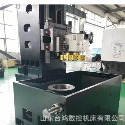 数控立车HVT600数控立式车床台鸿数控厂家小型数控立车加工中心图2